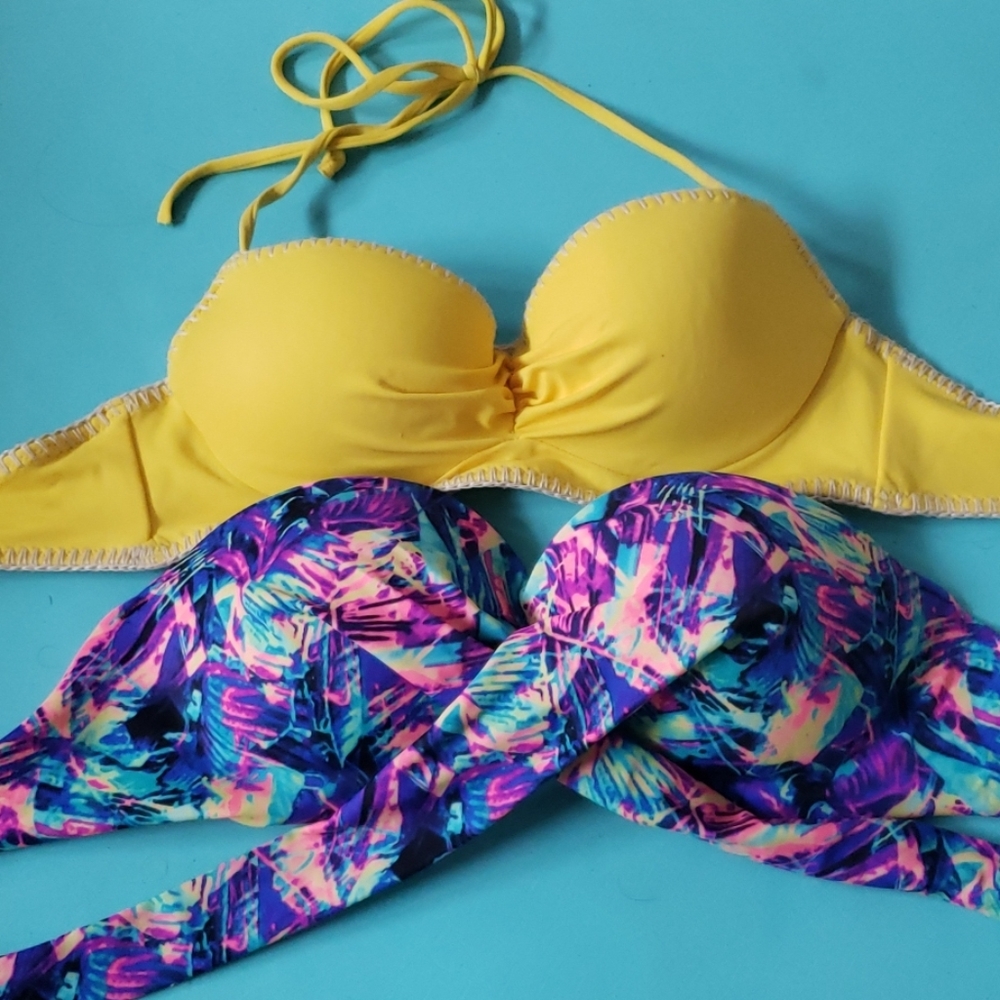 2 Victoria Secret Bathing Suit Tops
